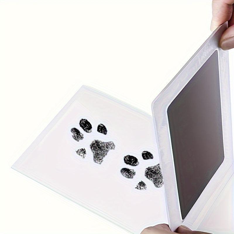 1pc Pet Paw Print Memorial Ink Pad With Touchless Ink For Pet Pawrint